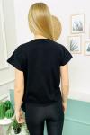 144029 Yan Baglamali Tshirt